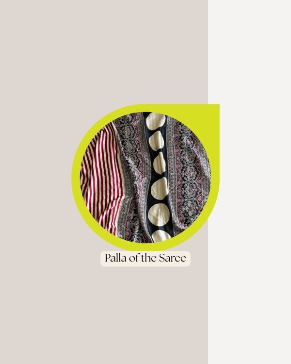 Palla of the Saree Buy Satin Silk Ajrakh Saree